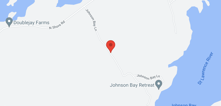 map of 233 Johnson Bay LN